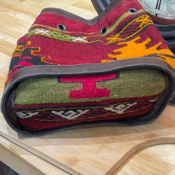 Boho southwest wool bag - Picture 8 of 9
